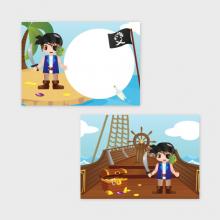 Piraten Traktatiekaartje