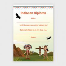 Indianen Diploma
