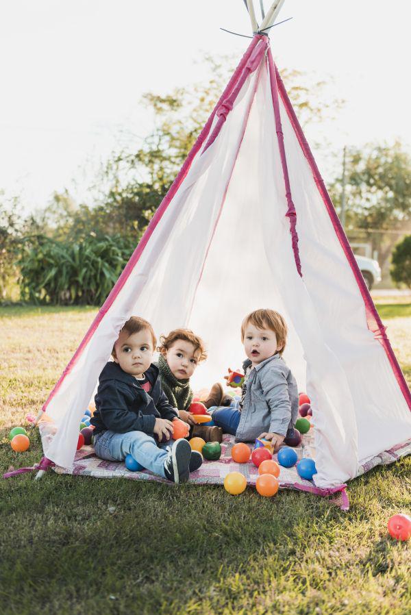 vastleggen Geef rechten Gooey DIY: Zelf een tipi maken!