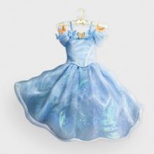 Prinsessen jurk Blauw