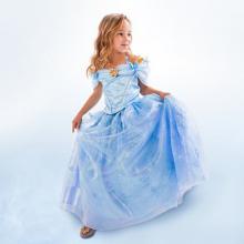 Prinsessen jurk Blauw