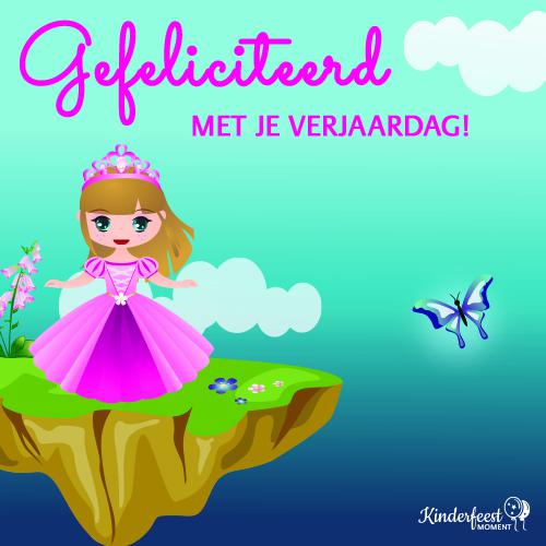 Wonderbaarlijk Facebook Felicitatie Kinderverjaardag JT-84